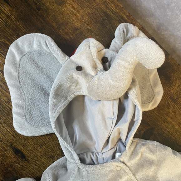 Pottery Barn Kids BABY ELEPHANT HALLOWEEN COSTUME 0-6 Circus Dumbo - Picture 2 of 8